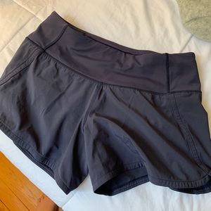 NWOT lululemon speed up shorts